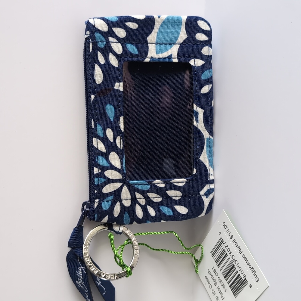 Vera Bradley Zip ID Case in Petal Splash